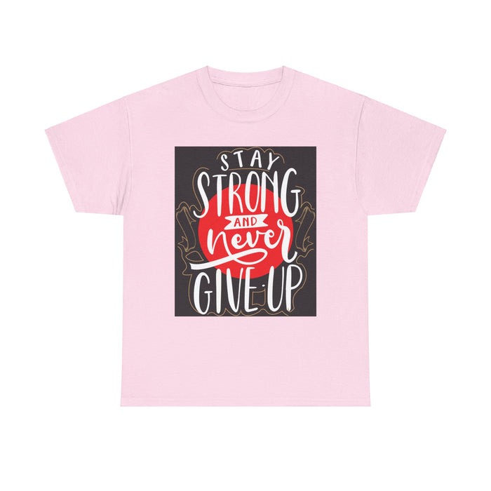 T-Shirt Unisex NEVER GIVE UP