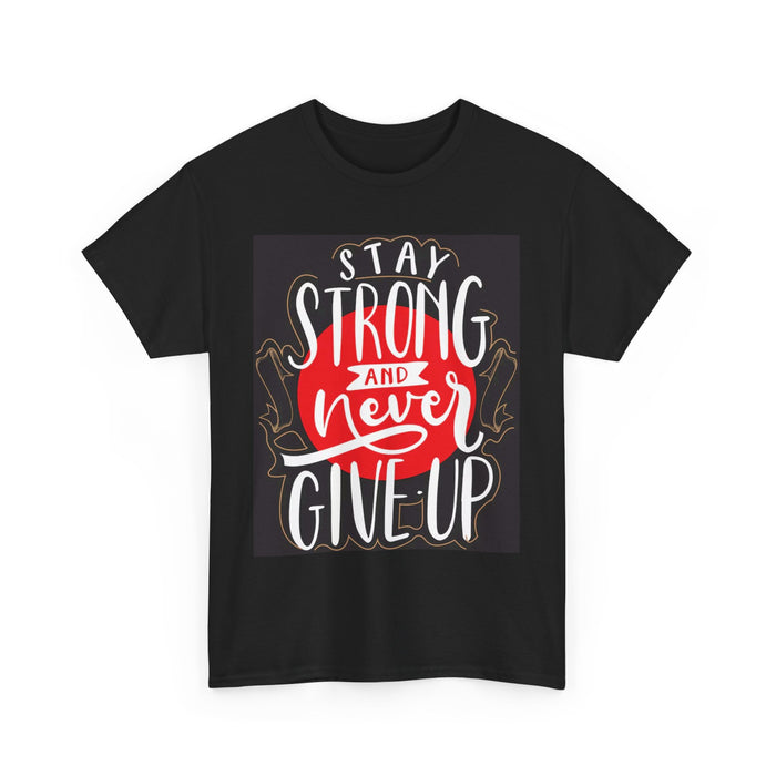 T-Shirt Unisex NEVER GIVE UP