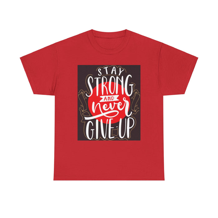 T-Shirt Unisex NEVER GIVE UP