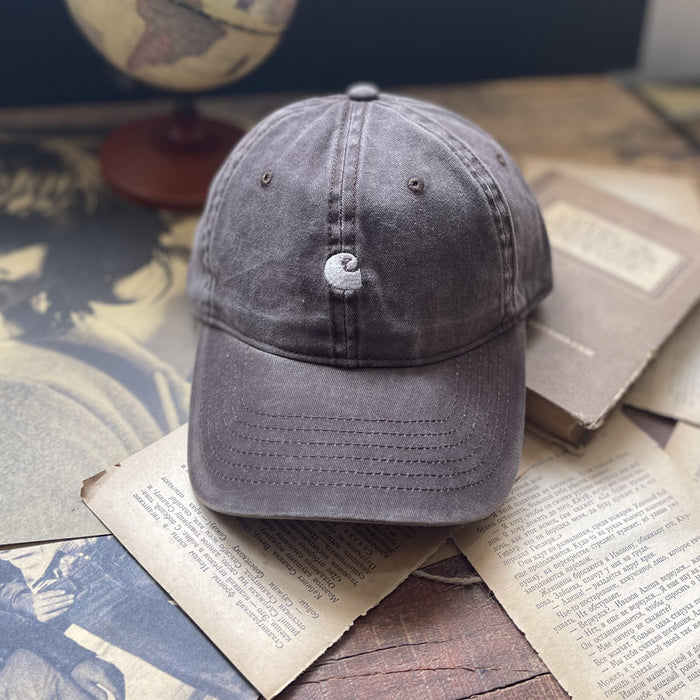 Boné Carhartt - Estilo Americano, Lavagem Vintage, Modelo Unissex para o Verão, Leve e Confortável